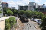 NS 9085 leads train E25 southbound towards Boylan